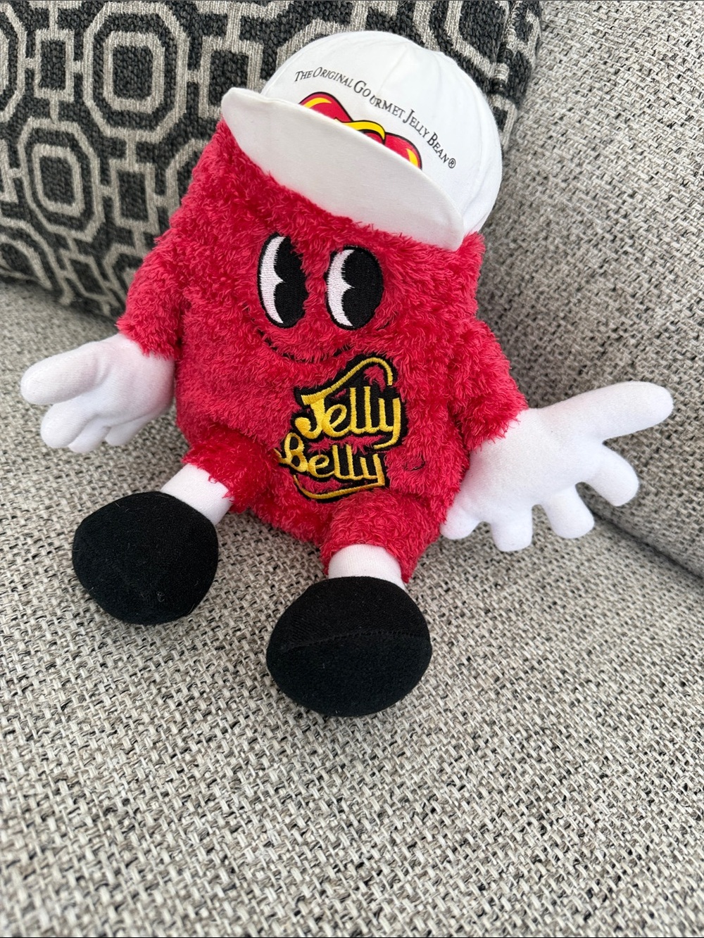 Jelly Belly Plush Mascot Bean Character Soft Stuffed Toy Collectible